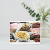 Luxury Chocolates Photo Afbeelding Briefkaart (Staand voorkant)