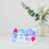 Luxury Cool Marble Visitekaartje (Staand voorkant)