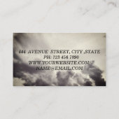 Luxury Cool Silver Cloud whit Cupid Visitekaartje (Achterkant)