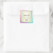 Luxury Cotton Snoep Pastel Glitter Product Labels (Tas)
