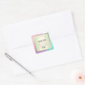 Luxury Cotton Snoep Pastel Glitter Product Labels (Envelop)