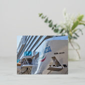 Luxury Cruise Ship Folie Feestdagen Briefkaart (Staand Voorkant)