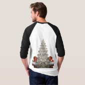 Luxury Crystal Christmas Tree T-Shirt | Elegant Ho (Dos entier)