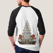 Luxury Crystal Christmas Tree T-Shirt | Elegant Ho (Dos)