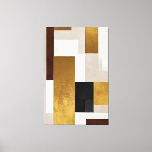 Luxury Cubes Canvas Afdruk (Voorkant)