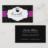 Luxury Cupcake Visitekaartje (Voorkant / Achterkant)