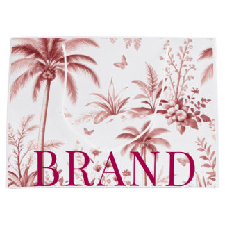 Luxury Custom Logo Paper Gift Bag | Minimal Boutiq Groot Cadeauzakje