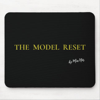 Luxury Deep Burgundy & Gold Parisian Chic Mousepad Muismat