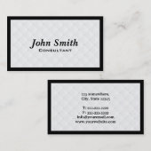 Luxury Diamond Quilt Consultant Visitekaartje (Voorkant / Achterkant)