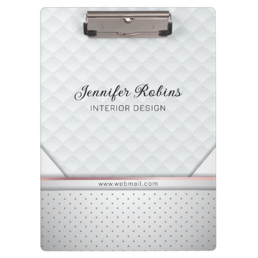 Luxury Diamond Shapes Klembord (Voorkant)