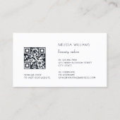 Luxury Diamonds Jeweler  Visitekaartje (Achterkant)