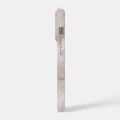 Luxury Dove Gray Marble with White Veins & Gold  (Côté gauche)