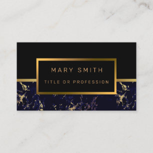 Luxury Elegant Marble Visitekaartje