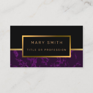 Luxury Elegant Marble Visitekaartje
