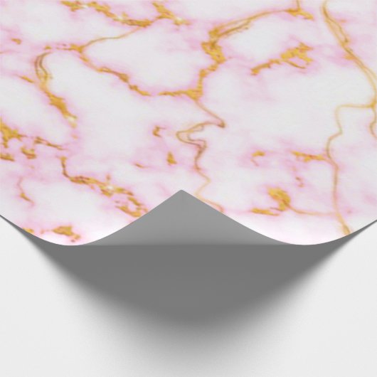 Luxury Elegant Modern Marble Cadeaupapier (Hoek)
