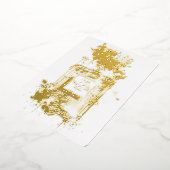 Luxury Elegant Perfume Folie Uitnodiging (Gedraaid)