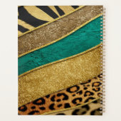 Luxury Emerald & Gold Safari Leopard Zebra Glitter (Dos)