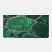 Luxury Emerald Malachite Green Marble Abstract (Recto)