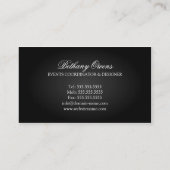 Luxury Event Planner Visitekaartje (Achterkant)