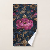 Luxury Floral Vintage Royal (Serviette à main)