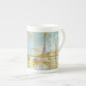 Luxury Foil Easter Card Bone China Mug (Devant droit)