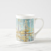Luxury Foil Easter Card Bone China Mug (Droite)