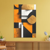 Luxury Geometric Composition Canvas Afdruk (Insitu (Woonkamer))