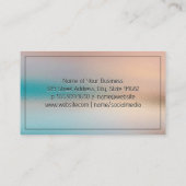 Luxury Glass Shine Visitekaartje (Achterkant)