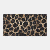 Luxury Glitter Gold Brown Black Leopard Pattern (Recto)