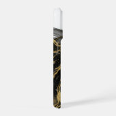 Luxury Gold and Black Abstract Marble Ink Flow (Côté droit)