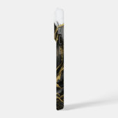 Luxury Gold and Black Abstract Marble Ink Flow (Côté gauche)