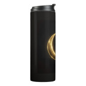 Luxury Gold Crescent Eid Mubarak Bottle Modern Isl Thermosbeker (Gedraaid links)