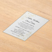 Luxury Gold Embossed Wedding Invitation (Poser)