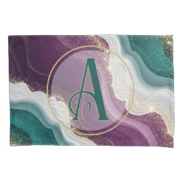 Luxury Gold Glitter Marble Pattern Kussensloop