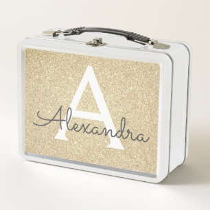 Luxury Gold Glitter & Sparkle Monogram