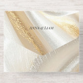 Luxury Gold Minimalist Invitation (Verso)