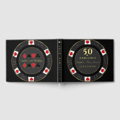 Luxury Gold Poker Chip Casino 50e anniversaire (Complet)