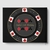 Luxury Gold Poker Chip Casino 50e anniversaire (Verso)
