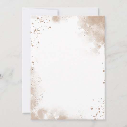 Luxury Gold Wedding Invitation (Dos)