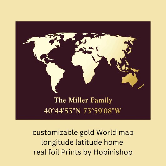 luxury gold world map longitude latitude home real folie afdrukken