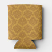 Luxury Golden Damask Blikjeskoeler (Achterkant)