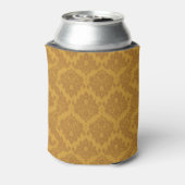 Luxury Golden Damask Blikjeskoeler (Blikje Achterkant)