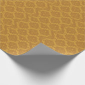 Luxury Golden Damask Cadeaupapier (Hoek)