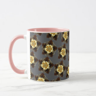 Luxury Golden Floral Mandala Ornamental Design Mok