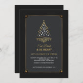 Luxury Holiday Uitnodiging (Voorkant / Achterkant)