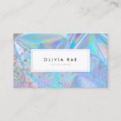 Luxury Holographic Trendy Visitekaartje (Voorkant)