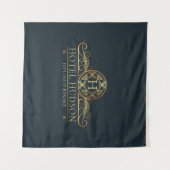 Luxury Hotel Business Sign Wandkleed (Voorkant (horizontaal))