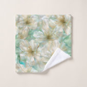 Luxury Jasmine Floral Calming Bad Handdoek (Wasdoekje)