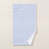  Luxury Light Blue Towel – Modern Elegance (Serviette à main)