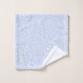  Luxury Light Blue Towel – Modern Elegance (Gant de toilette)